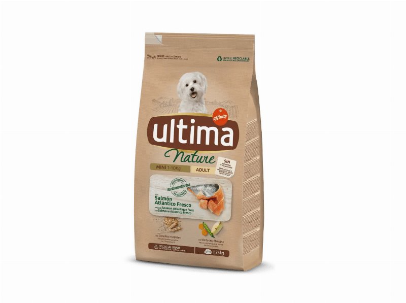 Ração Para Cão Ultima Nature Mini Salmão 1.25 kg