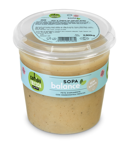 Creme De Cheróvia Com Cebolinho Balance Comida Fresca 0.9Kg