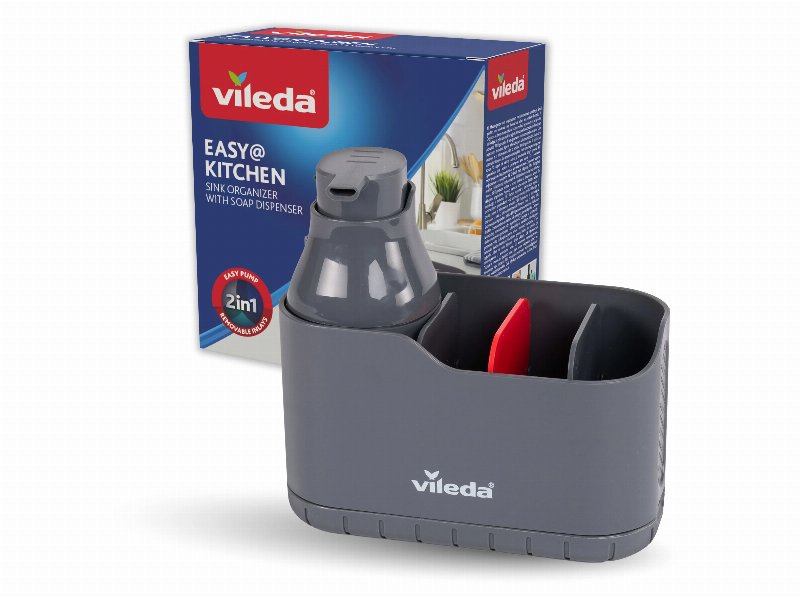 Organizador Lava Loiça Vileda Com Doseador De Detergente