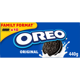 Bolachas De Chocolate Com Recheio De Creme Oreo 440 gr (10 Un)