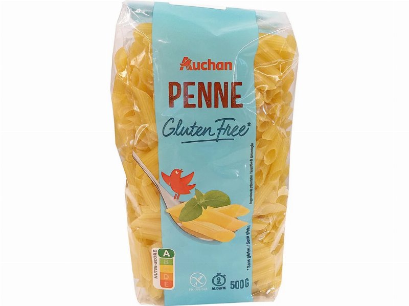 Massa Auchan Penne Sem Glúten 500 g