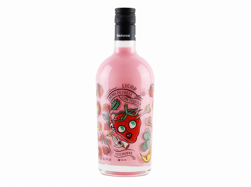 Licor Teichenné Tequila E Morango 0.70 l