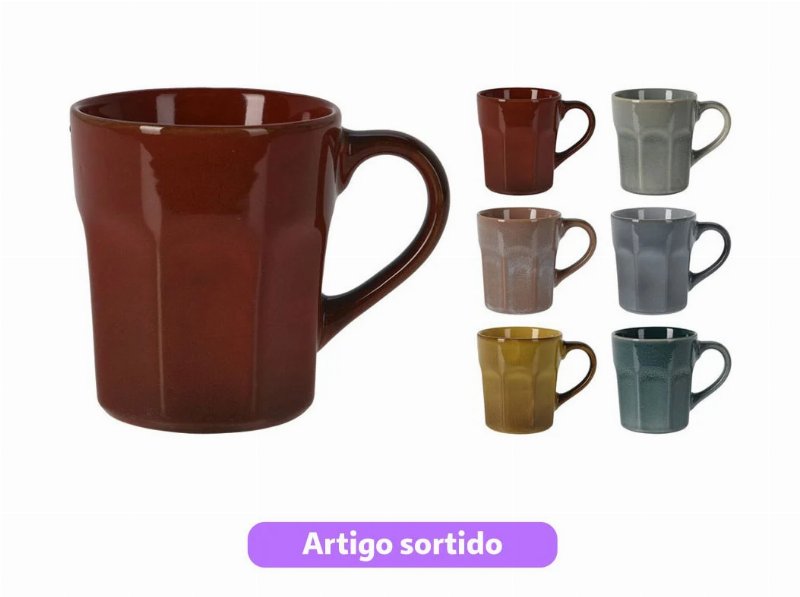 Caneca 280 ml Cores Sortidas