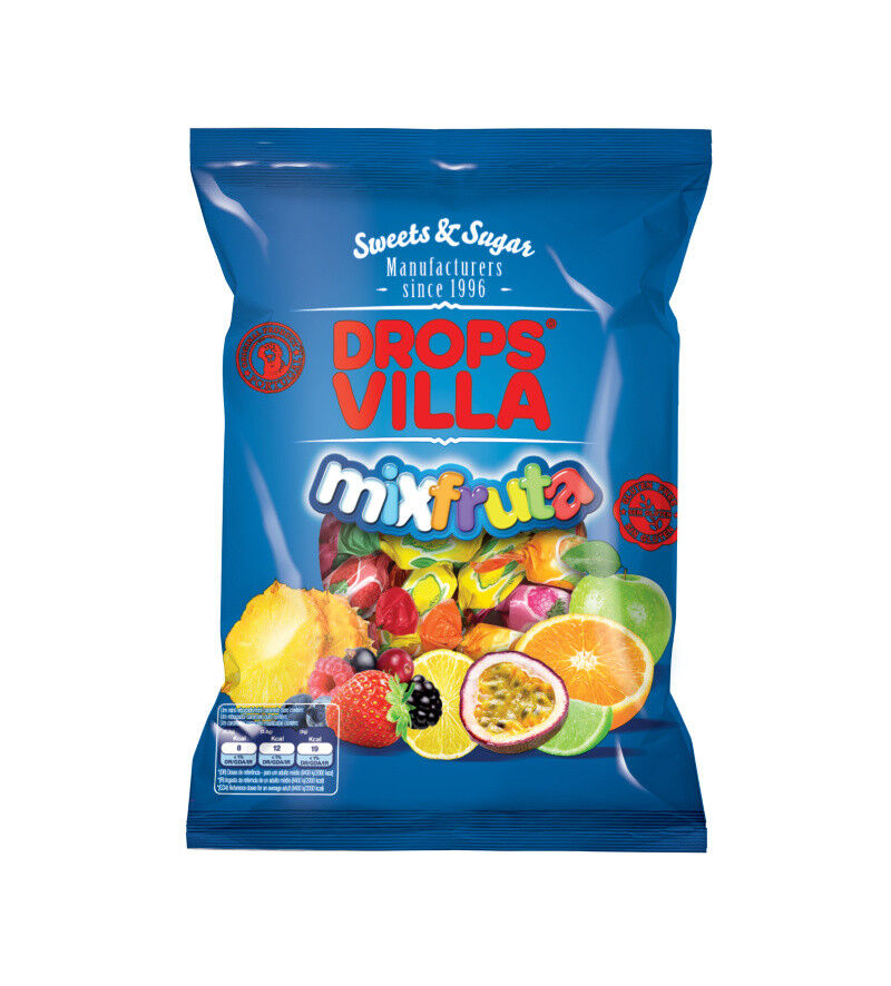 Caramelos Mix De Fruta Villa 0.2Kg