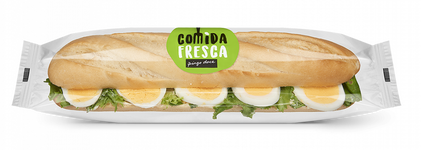 Baguete Com Pasta De Frango E Ovo Comida Fresca 0.2Kg