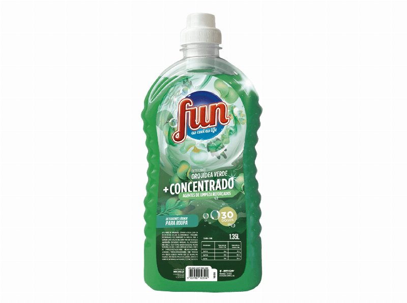 Det. Roupa Máq. Liquído Fun Orquidea Verde 30D