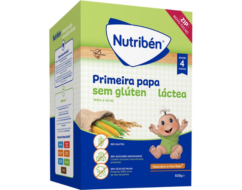 Papa Nutriben Lactea Primeira Papa 600 g