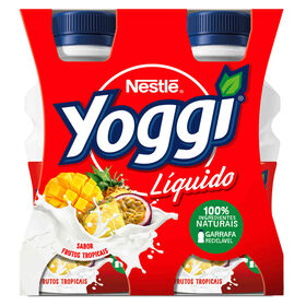 Iogurte Líquido Frutos Tropicais Yoggi 640 gr (4 Un)