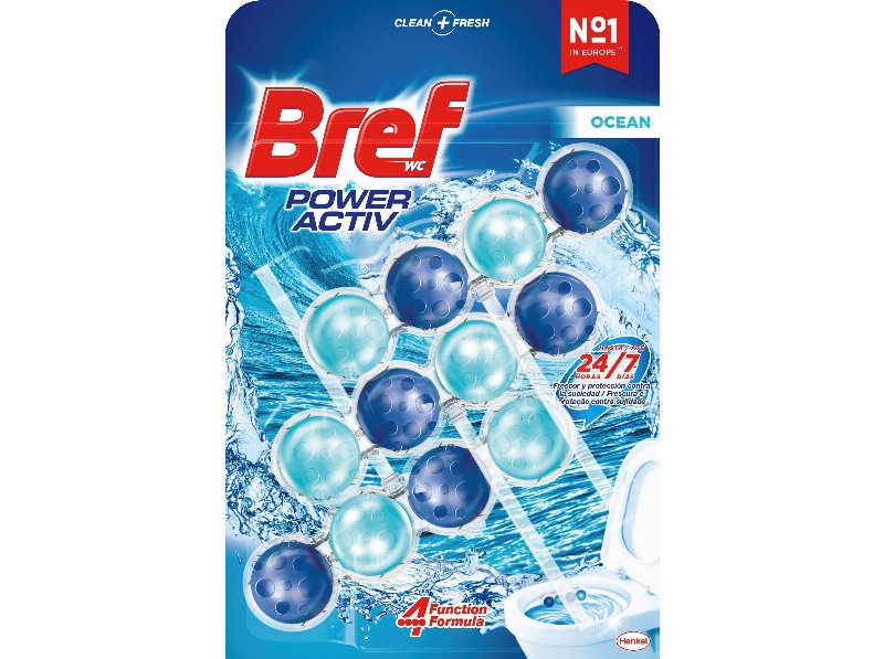 Bloco Bref Sonasol Sanitário Triplo Poder Activo Aqua 3Un