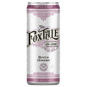 The Foxtale Gin & Tonic Strawberry Cocktail 25 cl