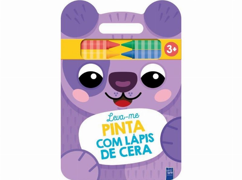 Livro Leva-Me - Pinta Com Lápis De Cera - Coala