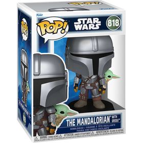 Funko - Figura Star Wars - The Mandalorian Com Grogu