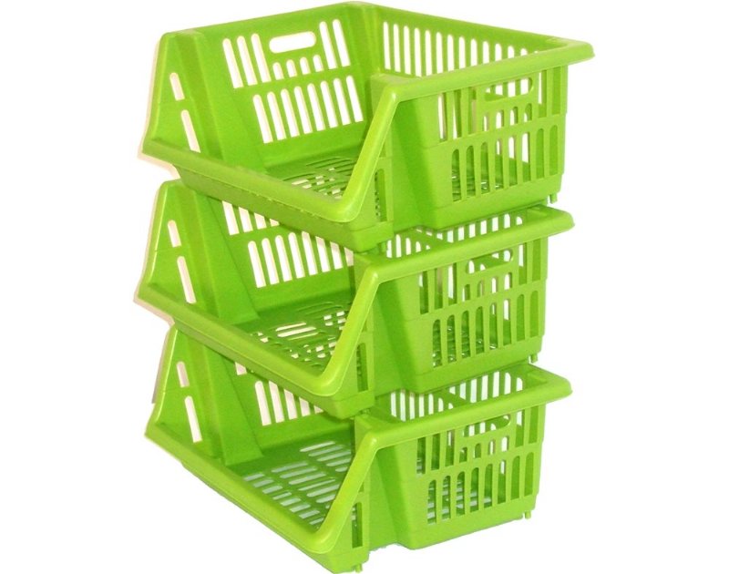 Despenseiro Plástico Pack 3 Unidades 34X42X23.5Cm