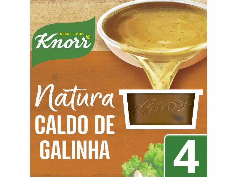 Caldo Knorr Natura Galinha 4X28 g