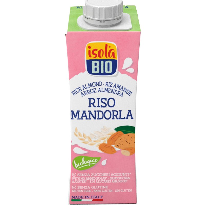 Bebida De Arroz + Amêndoa Sem Açúcar Biológica 250 ml