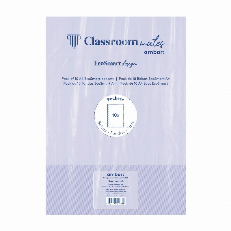 Bolsa Catálogo Para Caderno Ecosmart Ambar A4 10 Unidades