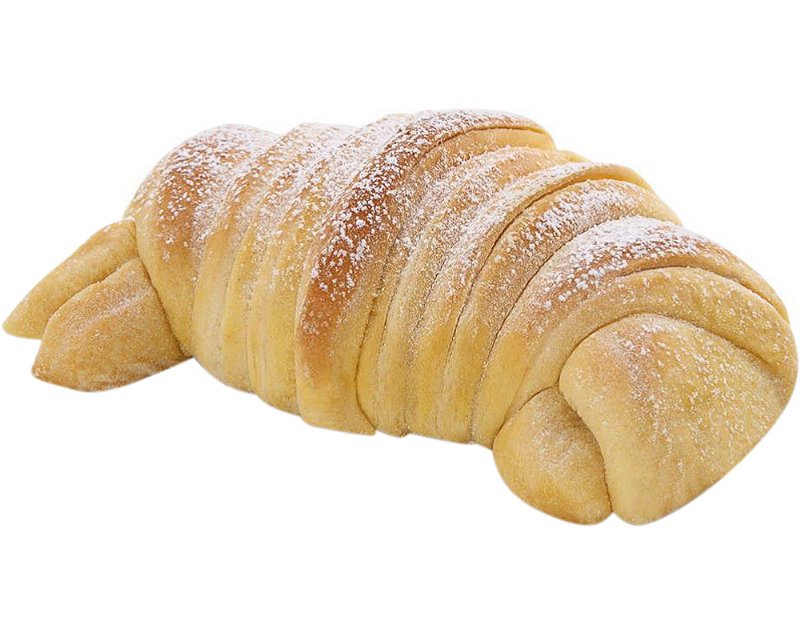 Croissant Brioche Recheio De Creme Un