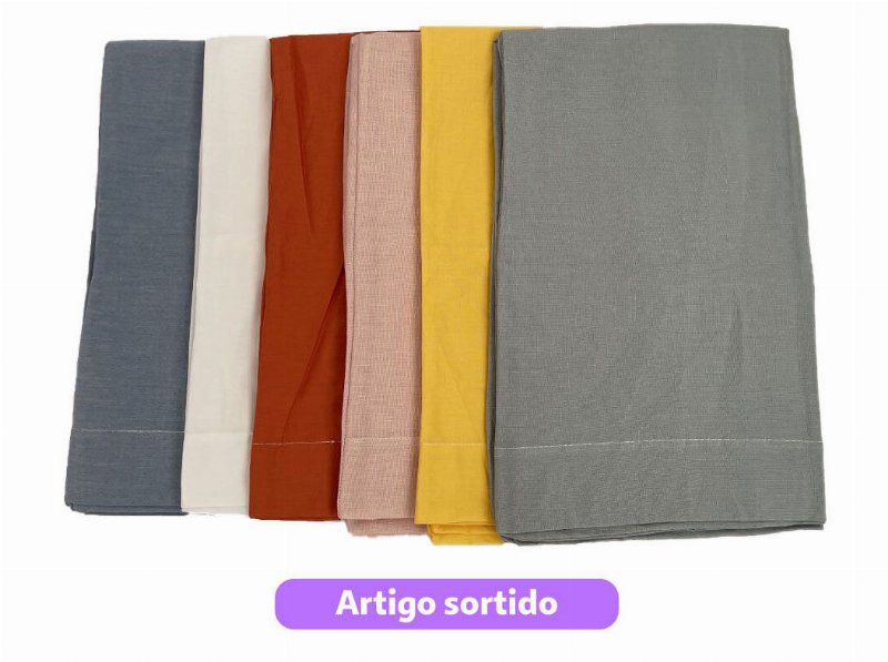 Fronha 100% Algodão 50X70Cm Cores Sortidas