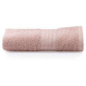 Toalha Mãos Algodão 100X50Cm Suave Rosa Kasa