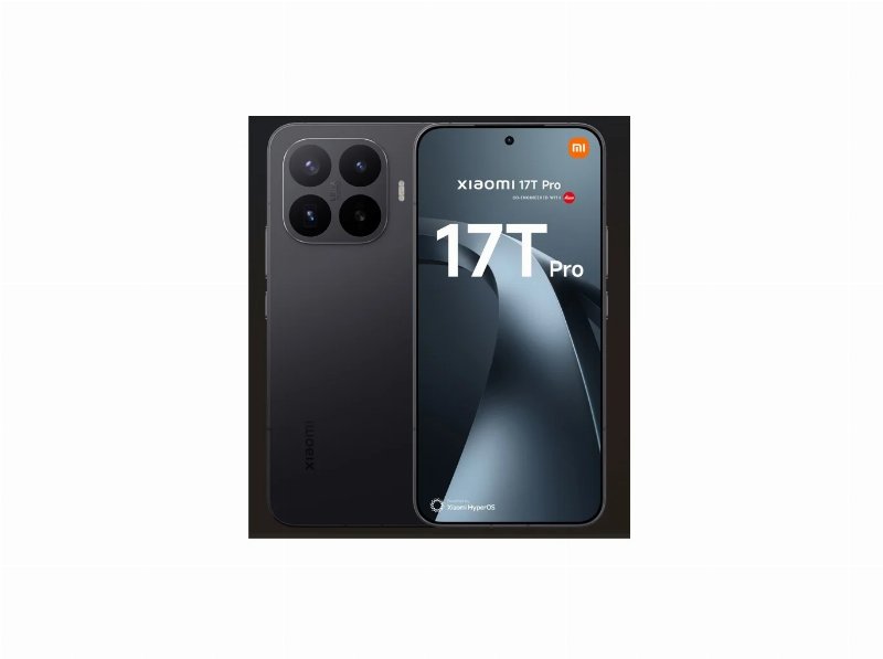 Smartphone Xiaomi 17T Pro Black 12Gb 1Tb