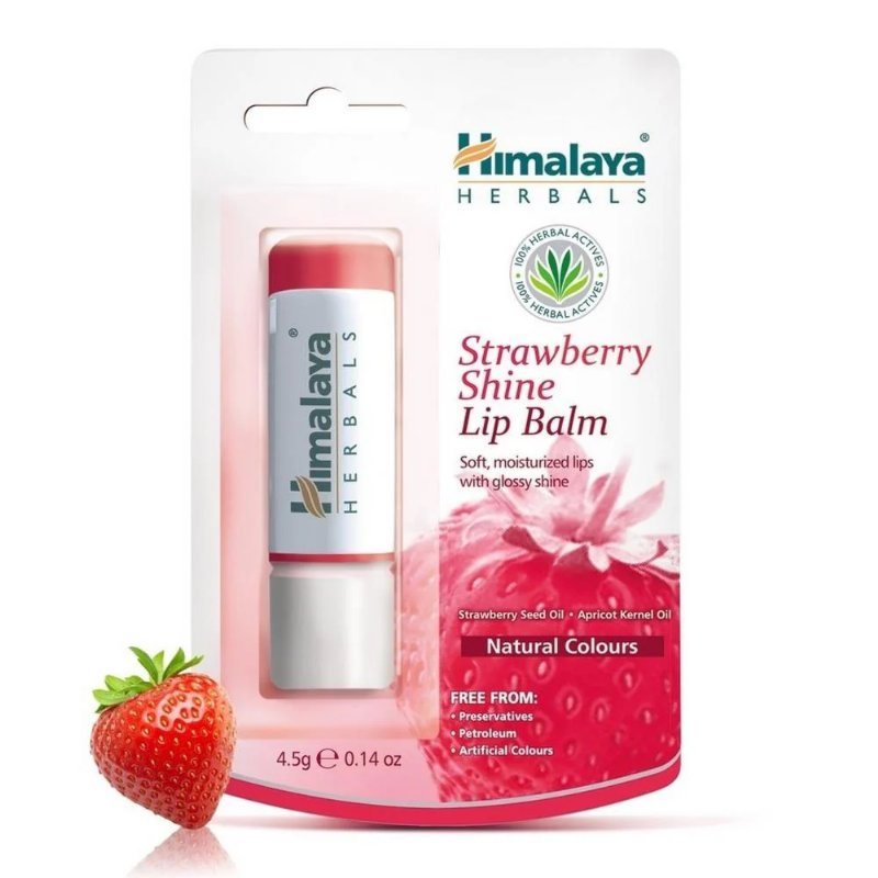 Batom Hidratante De Morango Himalaya 4,5 g