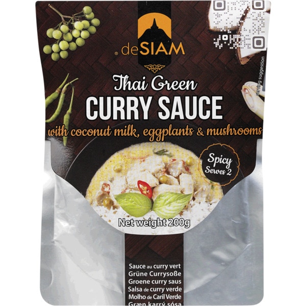 Molho De Caril Verde 200 g