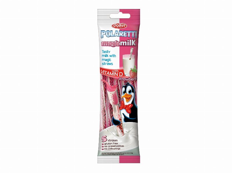 Achocolatado Polaretti Magic Milk Morango 30 g