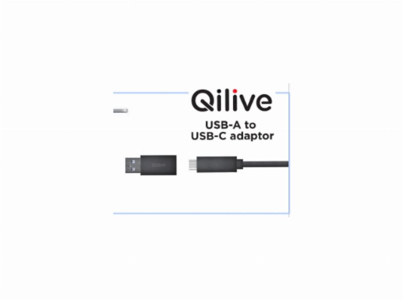 Adaptador Qilive 600172553 Usba M - Usbc F