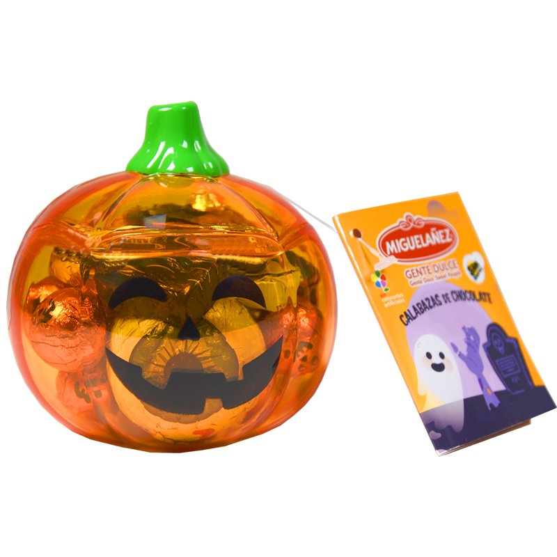 Abóbora Com Chocolates Halloween 100 g