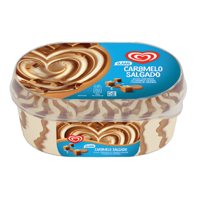 Gelado Caramelo Salgado Olá 900 ml