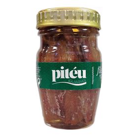 Filetes De Anchovas Em Azeite Pitéu 80 gr (Peso Escorrido 41 gr)