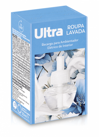 Recarga Para Ambientador Elétrico Roupa Limpa Ultra 0.02L