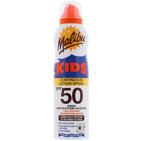 Protetor Solar Spray Criança Fps 50 Malibu 175 ml