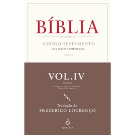 Bíblia - Volume Iv, Tomo 2 De Frederico Lourenço