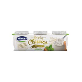 Iogurte Receita Clássica Natural Açucarado Mimosa 375 gr (3 Un)