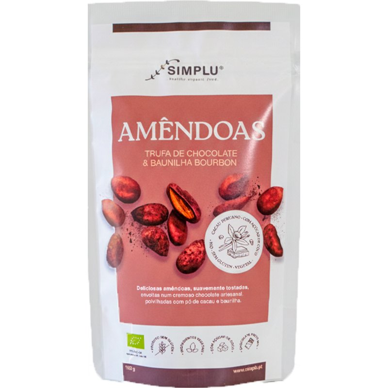 Amêndoas De Chocolate E Baunilha 100 g