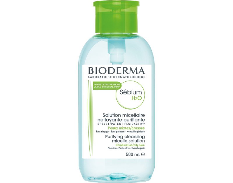 Água Micelar Bioderma Sebium 500 ml Pump Reverse
