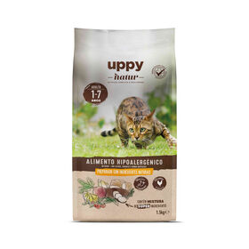 Ração Para Gato Adulto Natural Sem Cereais Frango Uppy Natur 1,5 kg