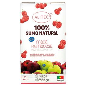 Sumo Maçã E Framboesa Alitec 1,50 Lt