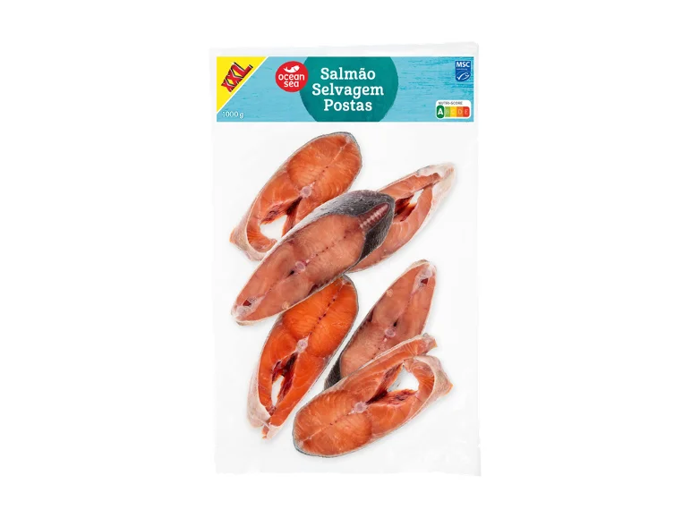 Postas De Salmão Selvagem Xxl Msc