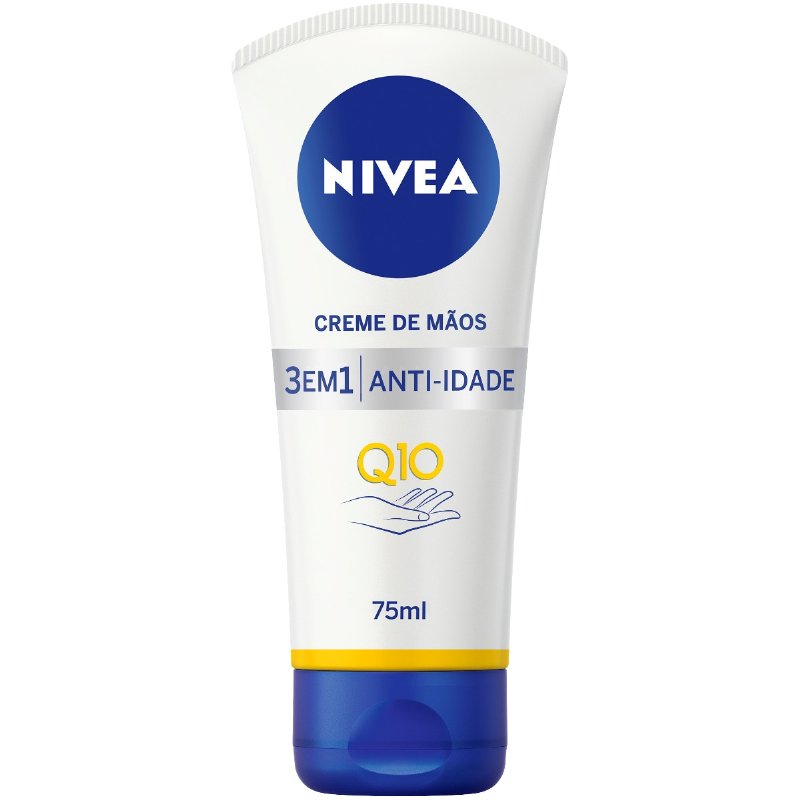 Creme De Mãos Q10 3 Em 1 Anti-Idade 75 ml