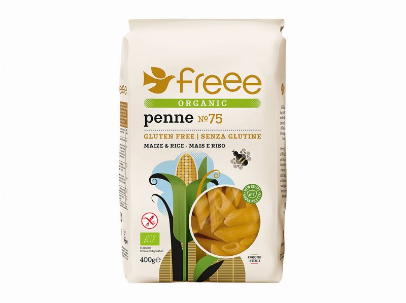 Penne Bio Doves Farm Milho Arroz S/ Glúten 400 g