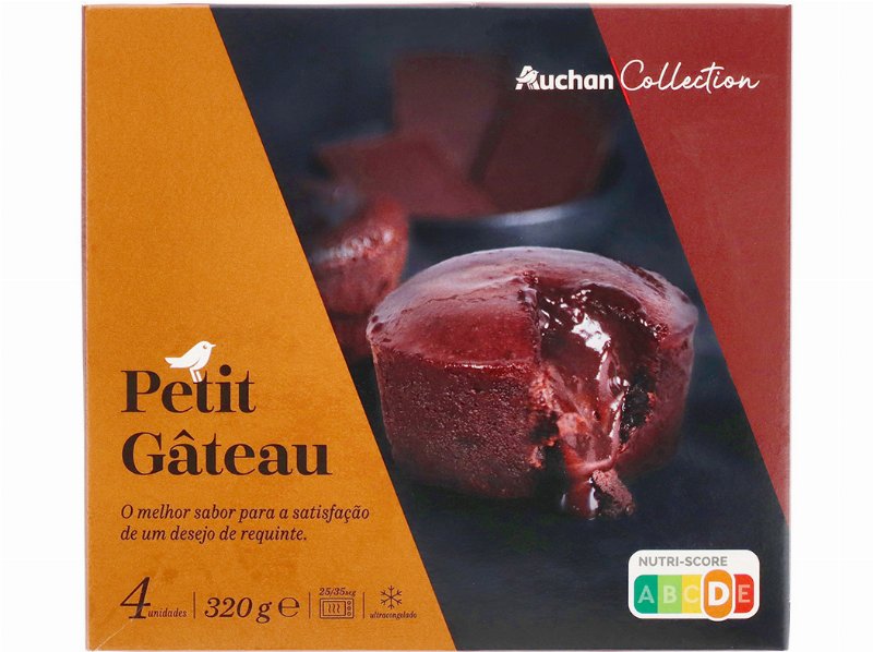 Petit Gâteau Auchan Collection Chocolate 4Un 320 g