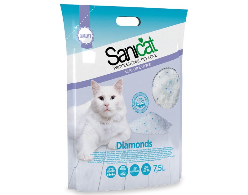 Sílica Para Gato Sanicat Fresh 7.5Lt