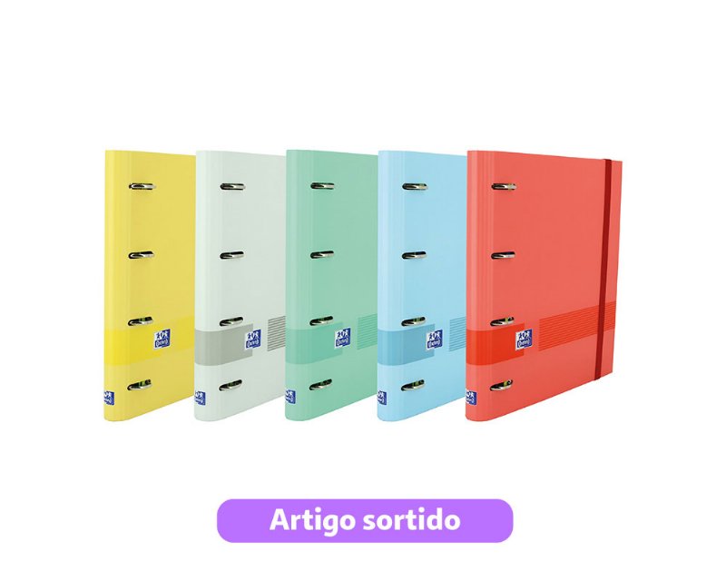 Capa Com Recarga A4 Oxford Oxford&You Cores Sortidas