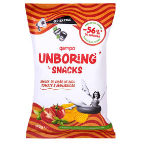 Snacks Salgados Tomate E Manjericão Unboring 85 gr