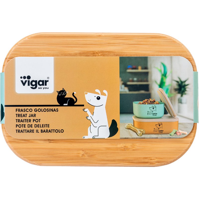 Caixa De Bambu Laranja Grande 1 unidade