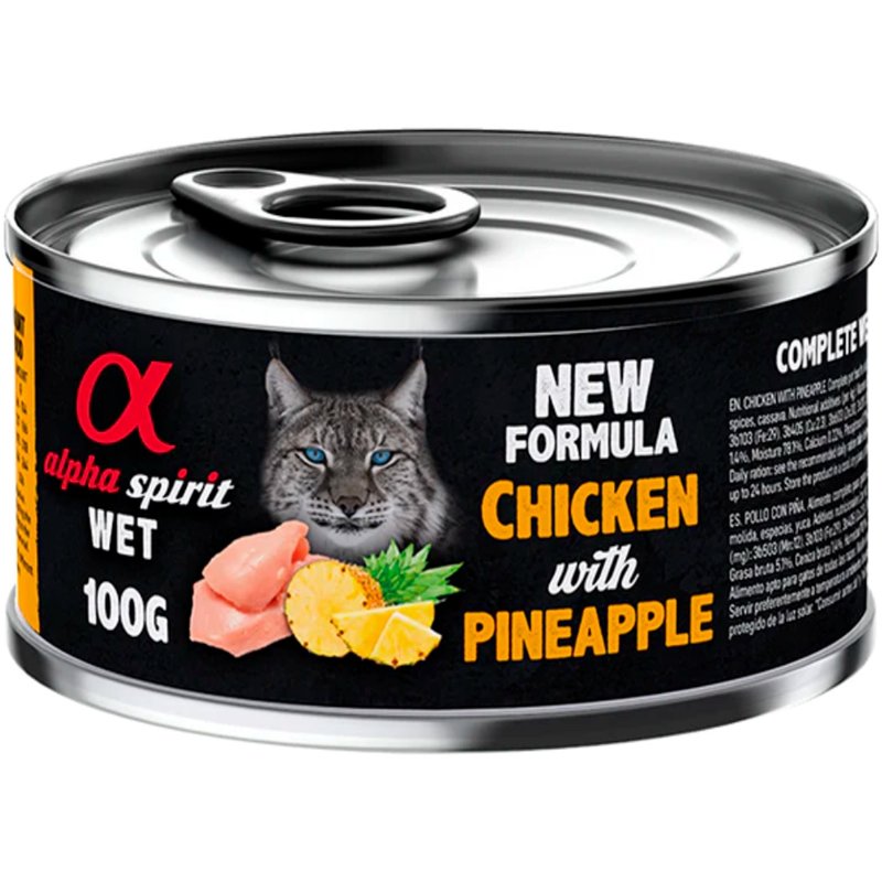 Alimento Húmido Para Gato Galinha E Ananás 100 g