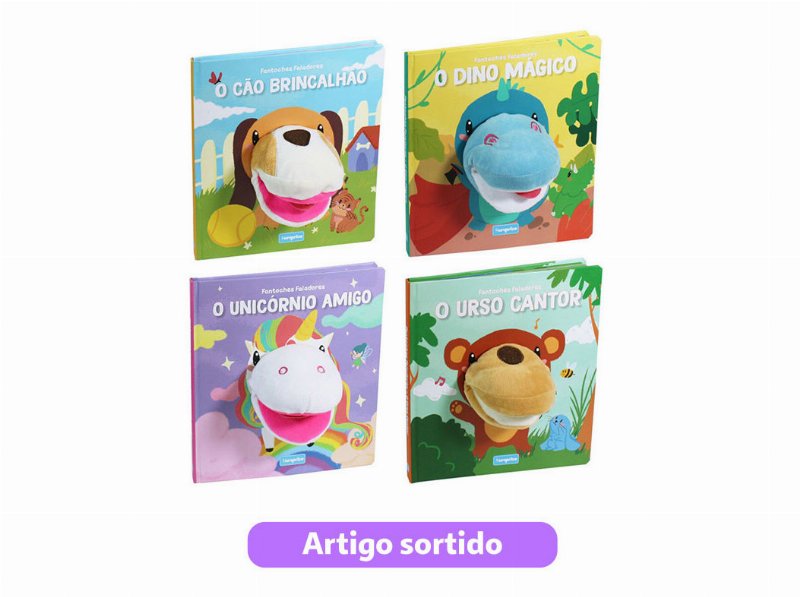 Livro Fantoche Falador Modelos Sortidos