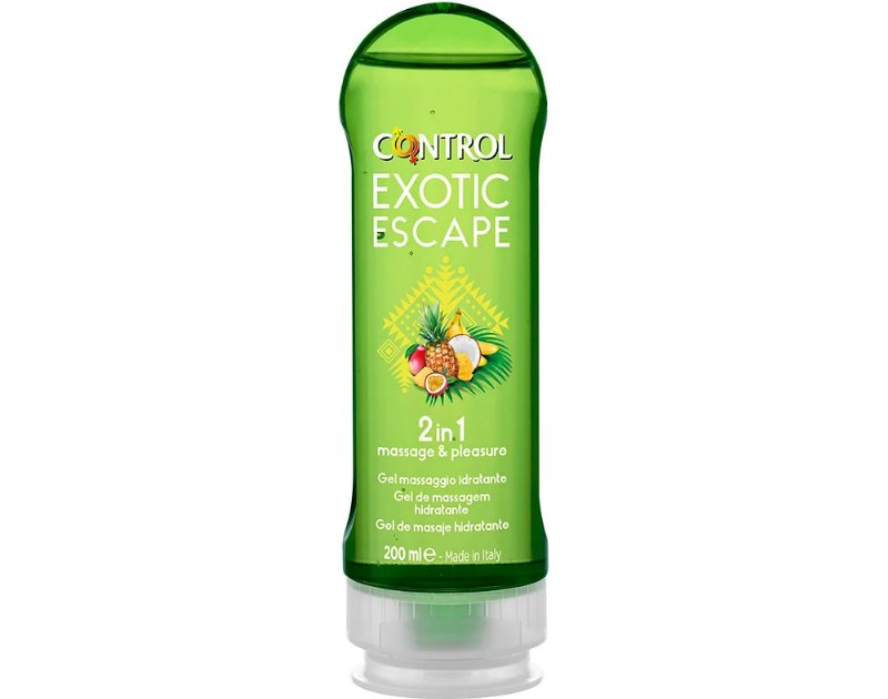 Gel Massagem Exotic Control 200 ml